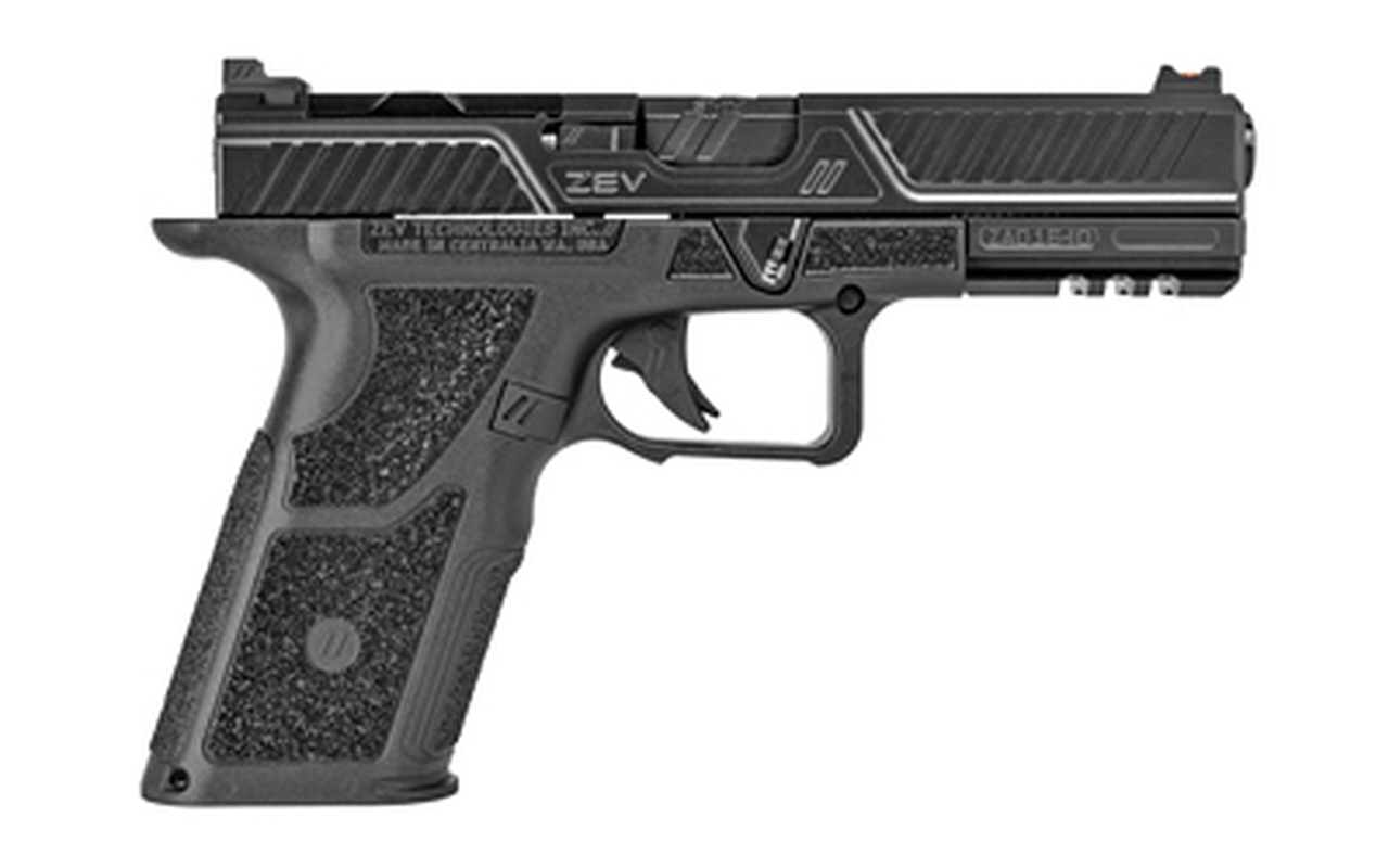 ZEV Technologies O.Z-9 Combat 9mm, Optic-Ready, 4.5″ Barrel, Black, 2x 17rd PMAG