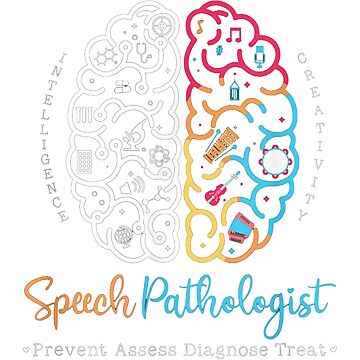 "Brain of a Speech Pathologist Speech Language Therapy" Essential T