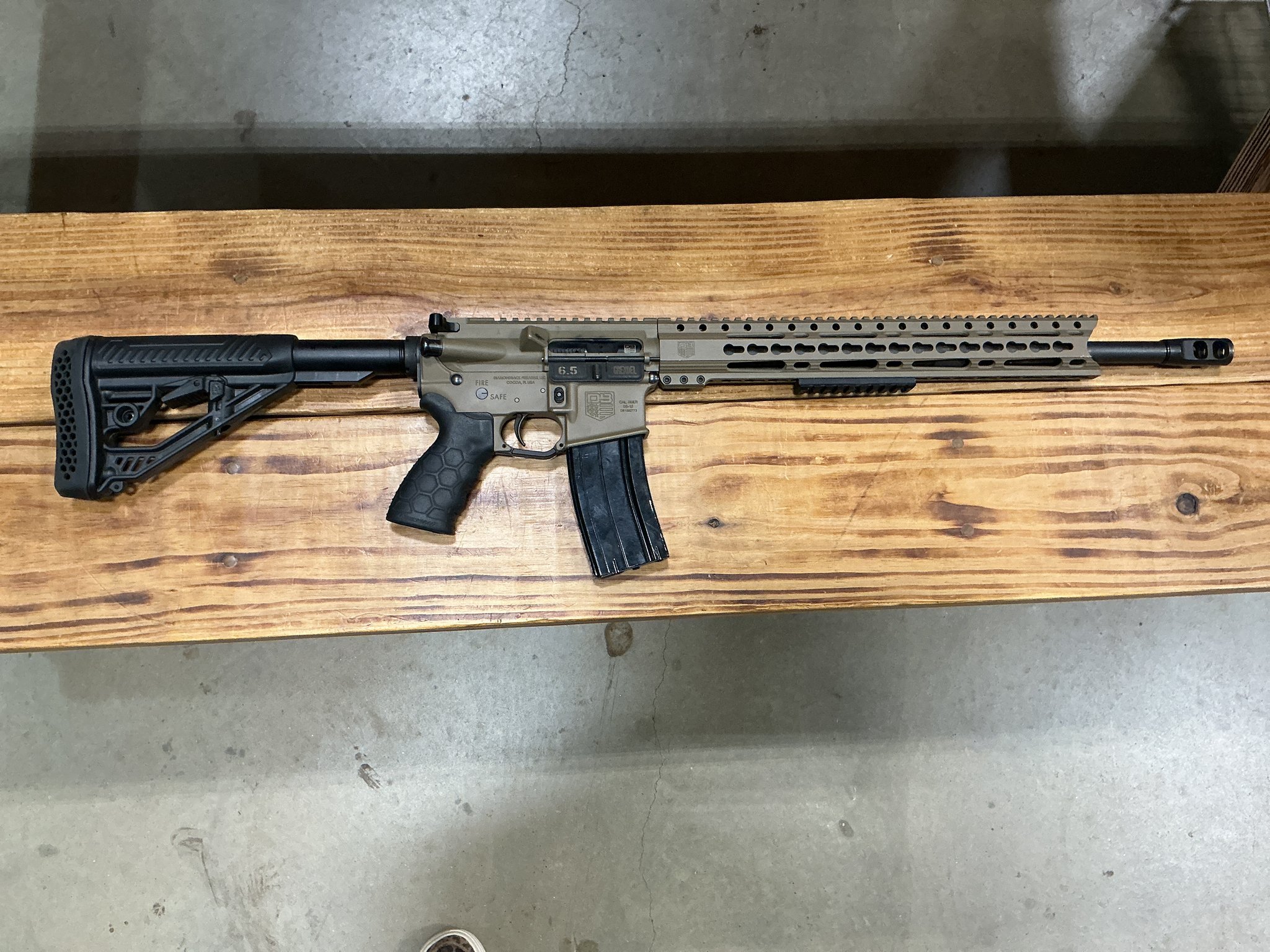Diamondback DB-15 5.56mm Semi-Automatic Rifle with Flat Dark Earth