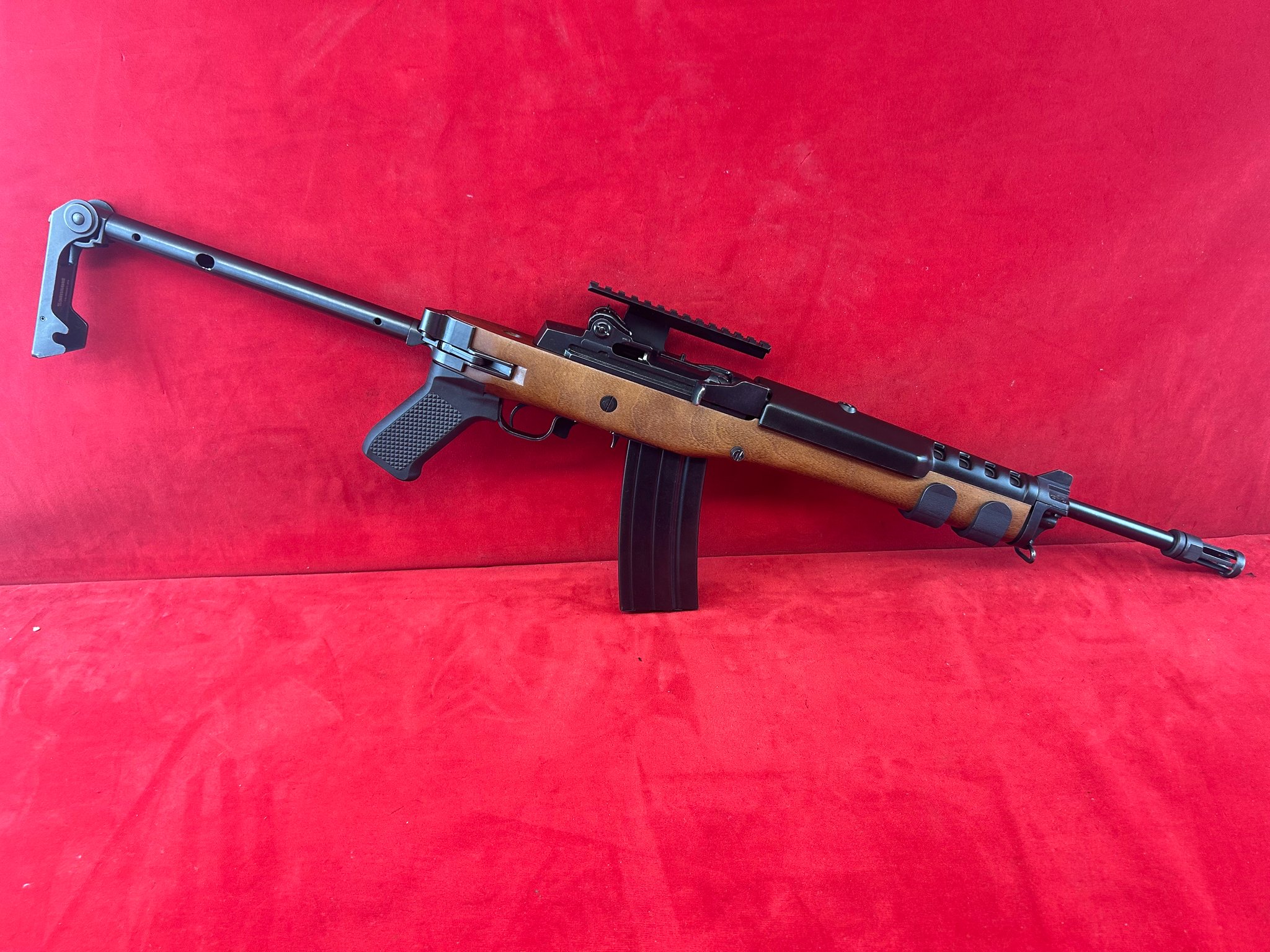 Ruger Mini-14 Tactical 223 Blued Autoloading Rifle with Collapsible