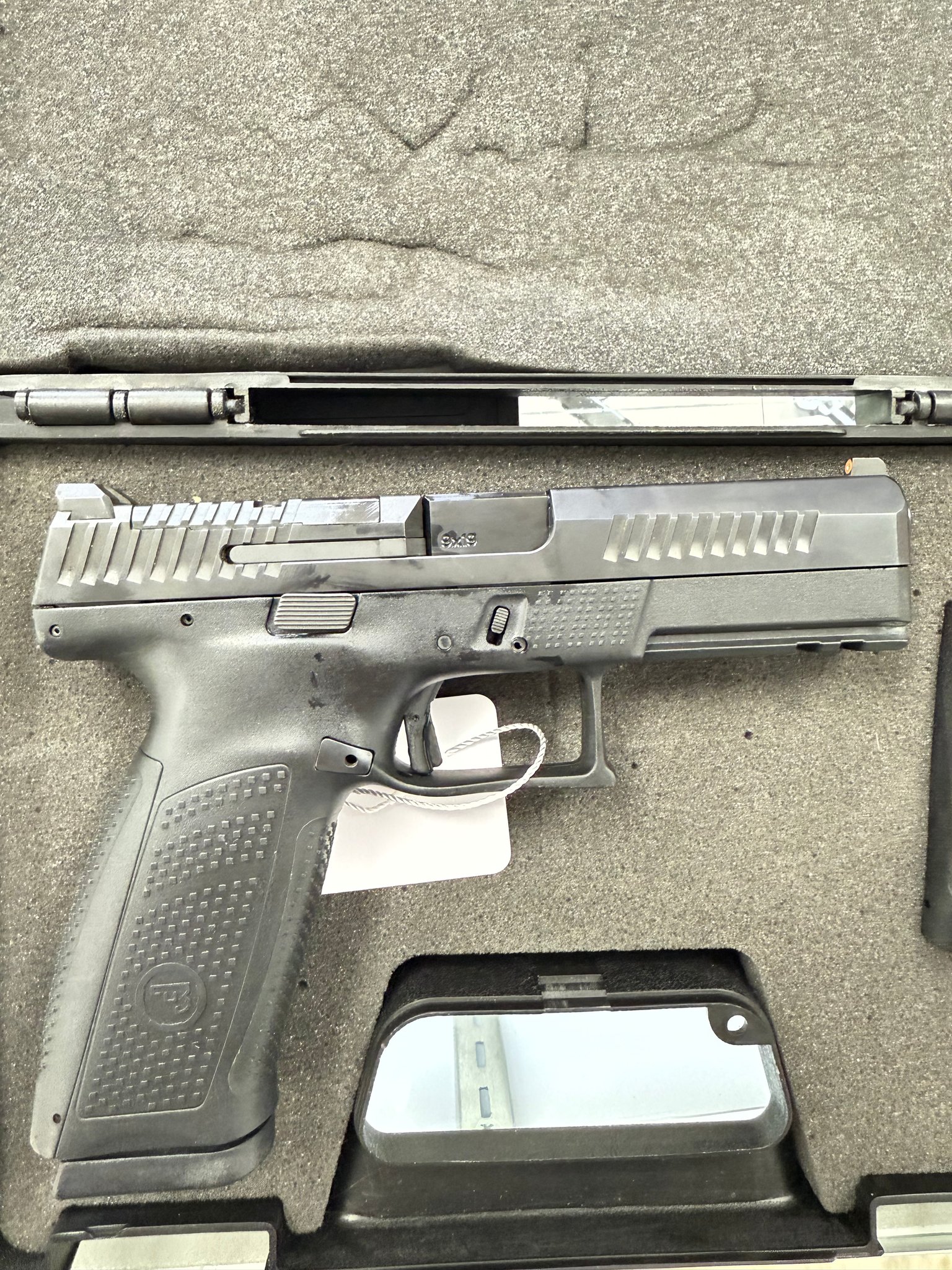 CZ P-10 Subcompact 9mm Optics-Ready Striker-Fired Pistol with Front