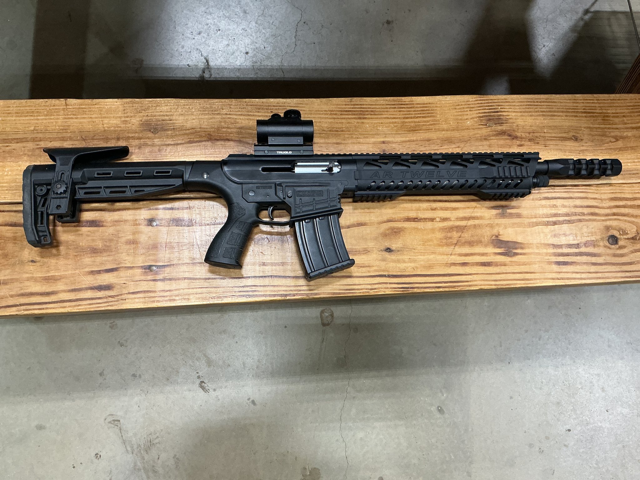 Panzer Arms AR Twelve Pro 12 Gauge Semi-Automatic Shotgun