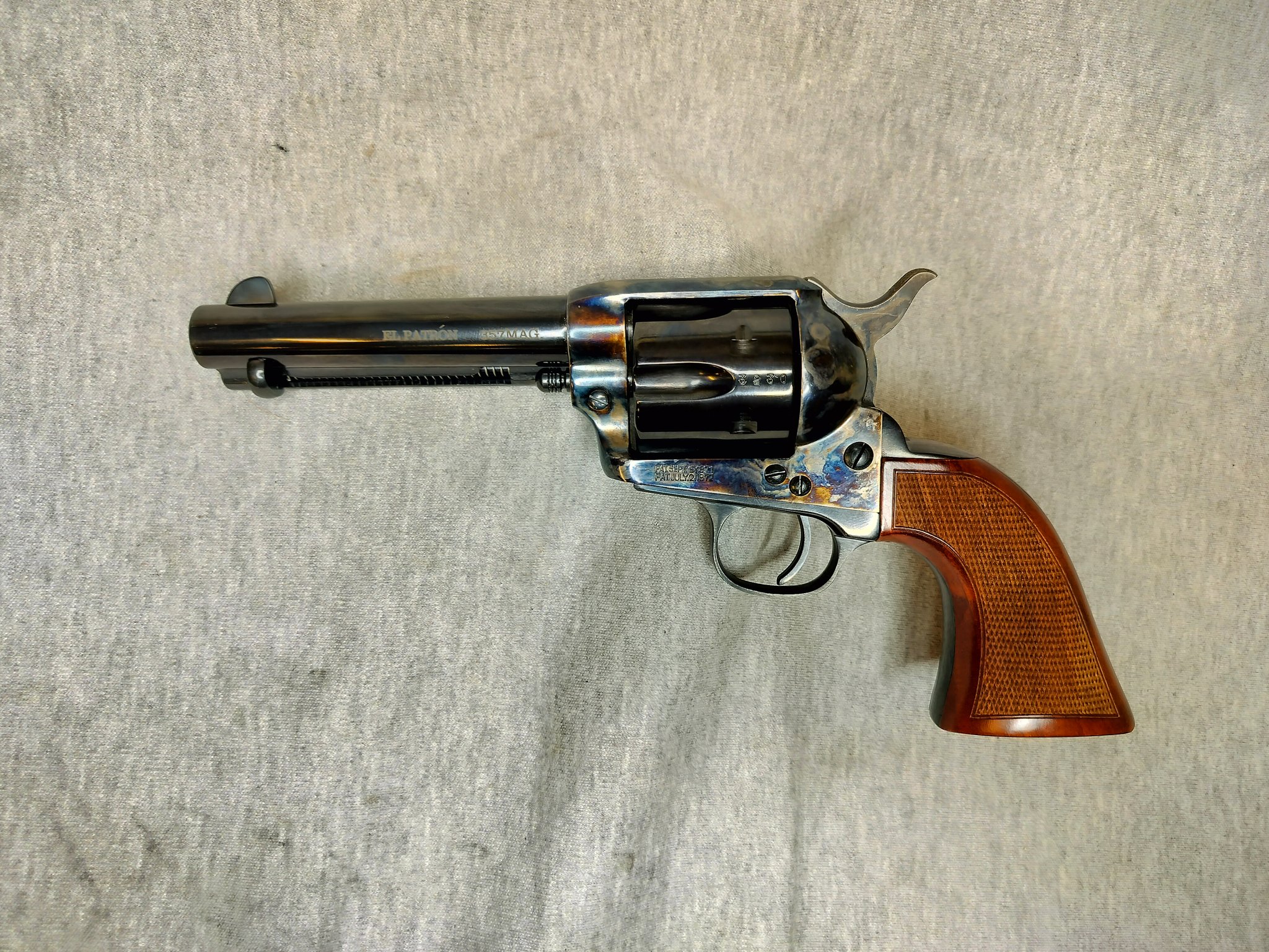 Uberti 1873 Cattleman 45 Colt El Patron Competition Revolver