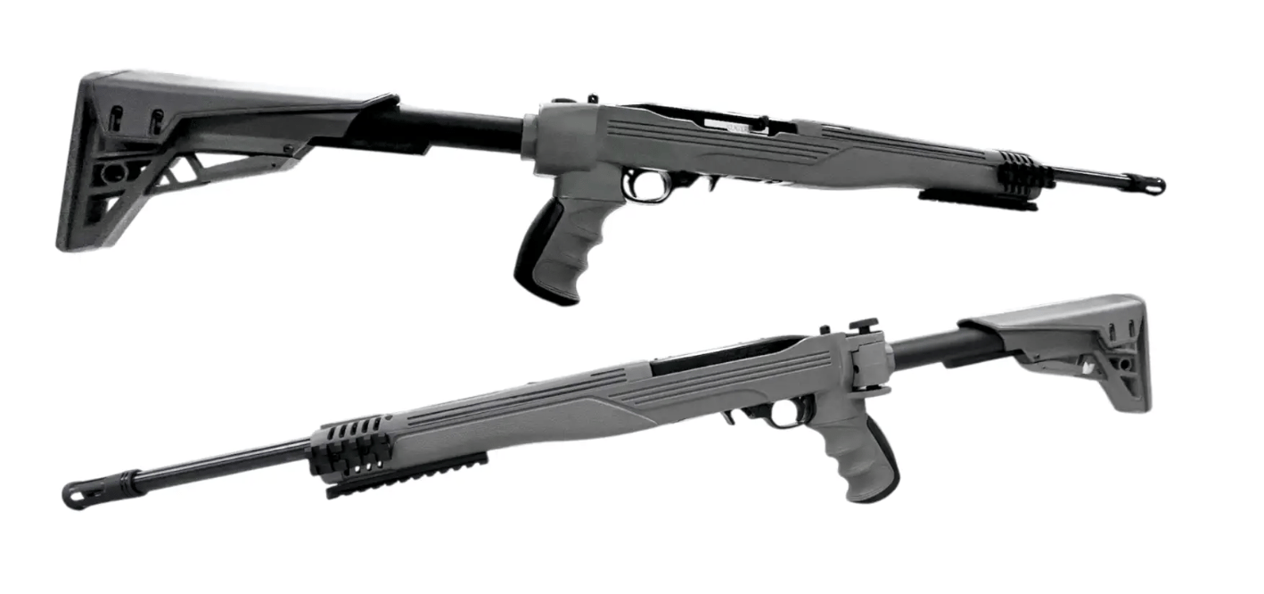 Ruger 10/22 AR-22 22LR Rimfire Rifle with ATI Flat Dark Earth