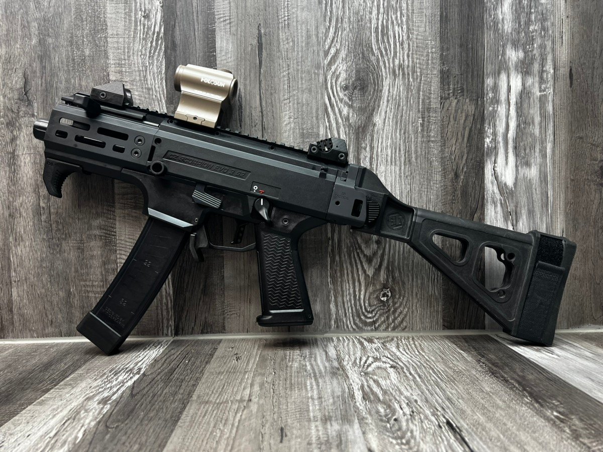 CZ Scorpion Evo 3 S1 9mm Flat Dark Earth Pistol (10 Round Model