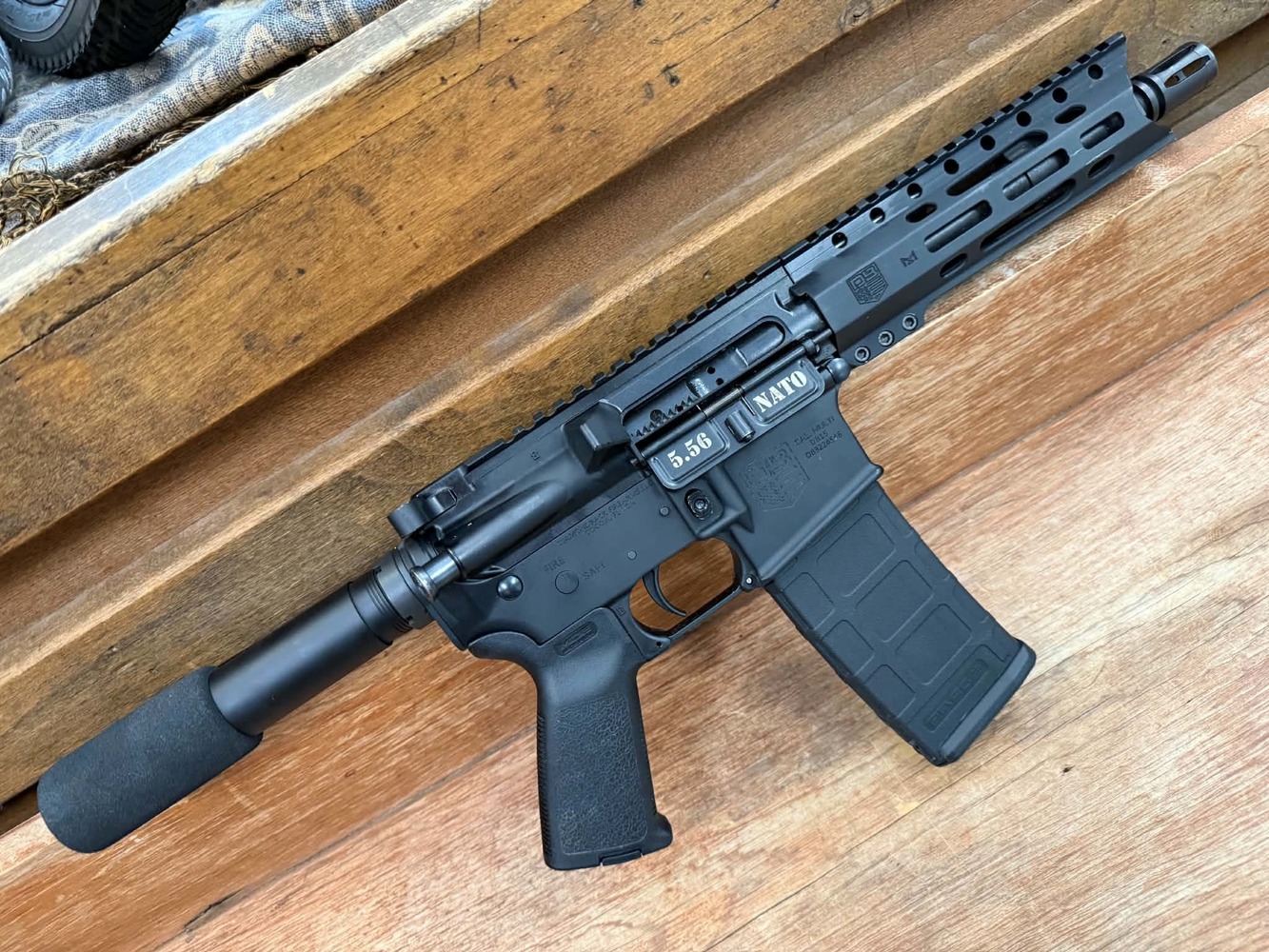 Diamondback DB-15 5.56mm AR Pistol with Flat Dark Earth Finish