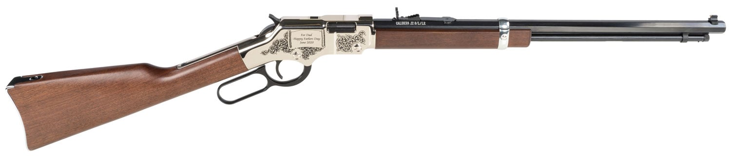 Henry Golden Boy Silver 22lr - Fathers Day Edition