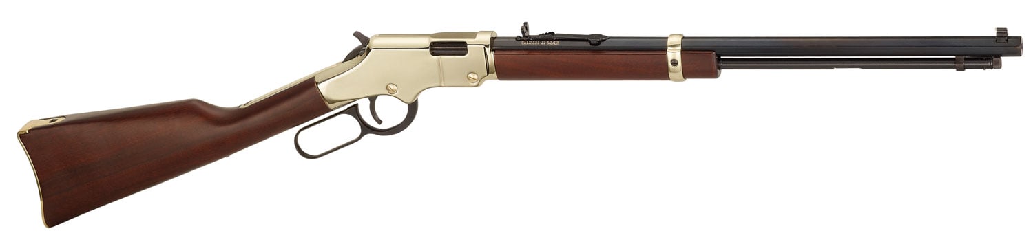 Henry Octagon Golden Boy 17 HMR Lever Action Rifle
