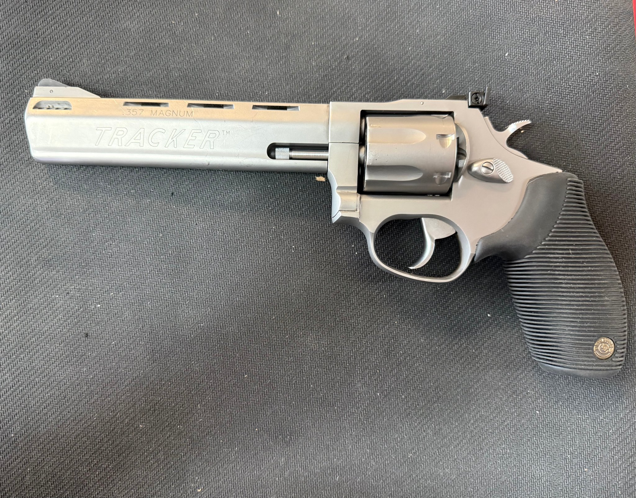 Taurus Tracker 17HMR 6.5" Stainless 7-Round Revolver