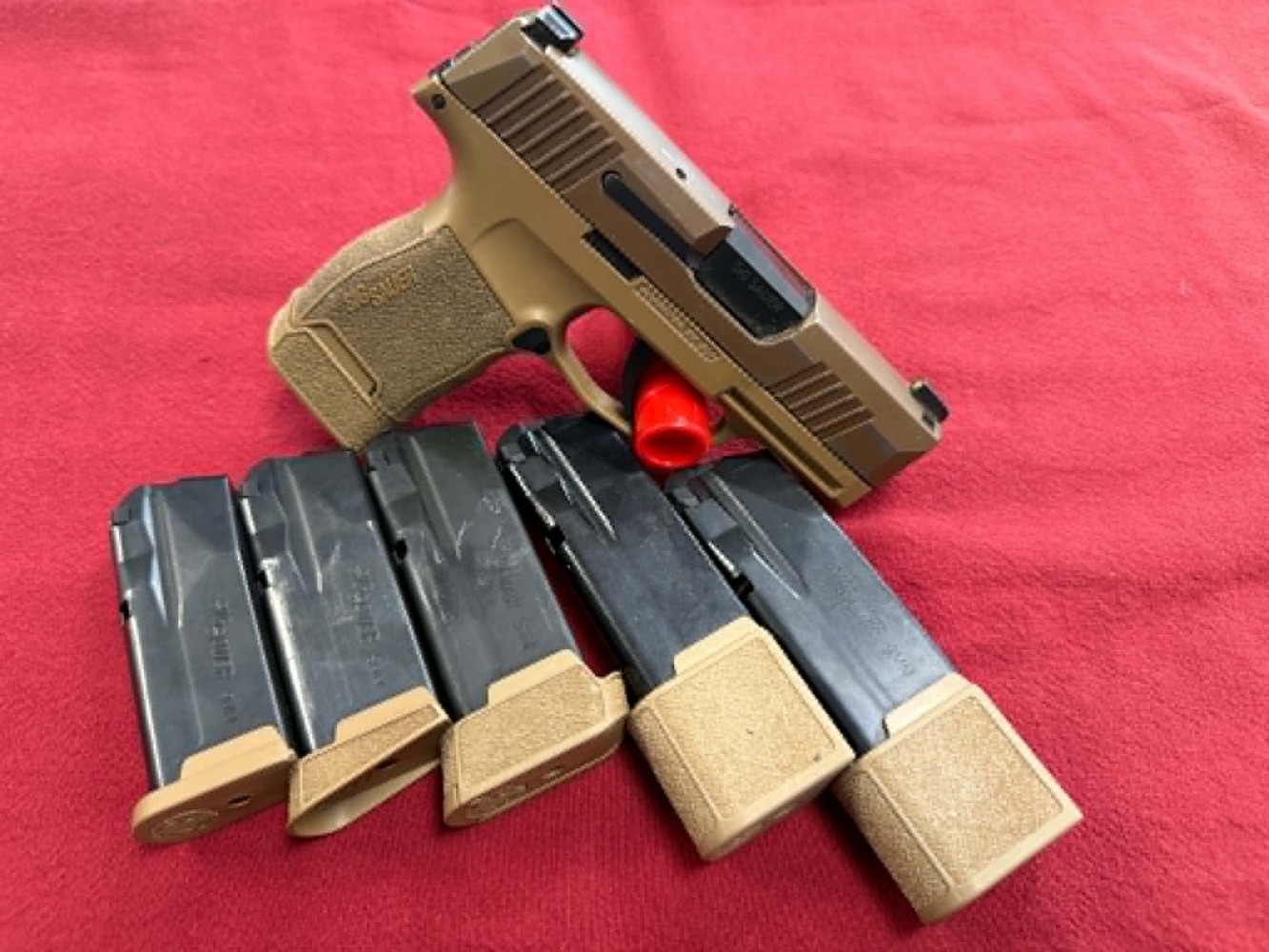 SIG P365 9mm NRA Edition - Coyote Tan